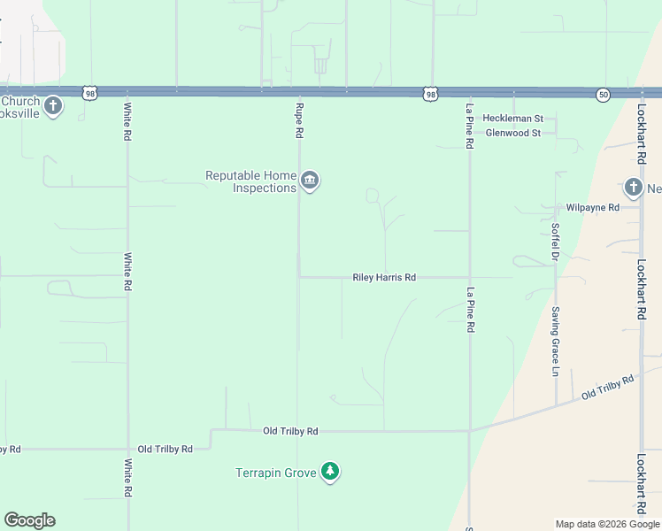 map of restaurants, bars, coffee shops, grocery stores, and more near 28381 Riley Harris Road in Brooksville