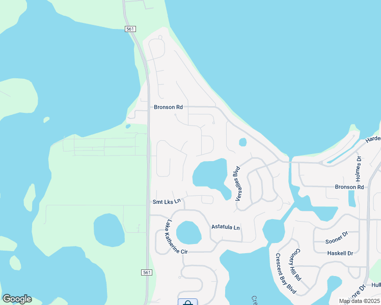 map of restaurants, bars, coffee shops, grocery stores, and more near 11855 Clair Place in Clermont