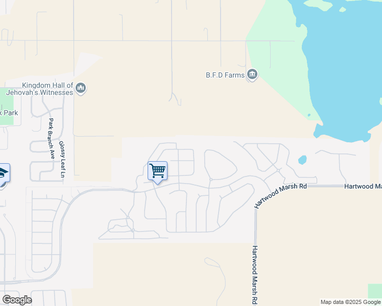 map of restaurants, bars, coffee shops, grocery stores, and more near 3532 La Jolla Drive in Clermont