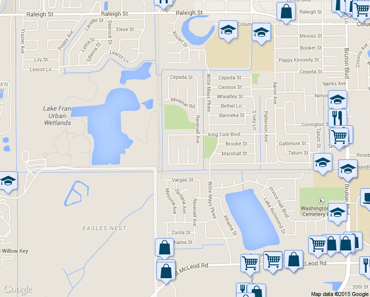 map of restaurants, bars, coffee shops, grocery stores, and more near 2023 Fiesta Court in Orlando