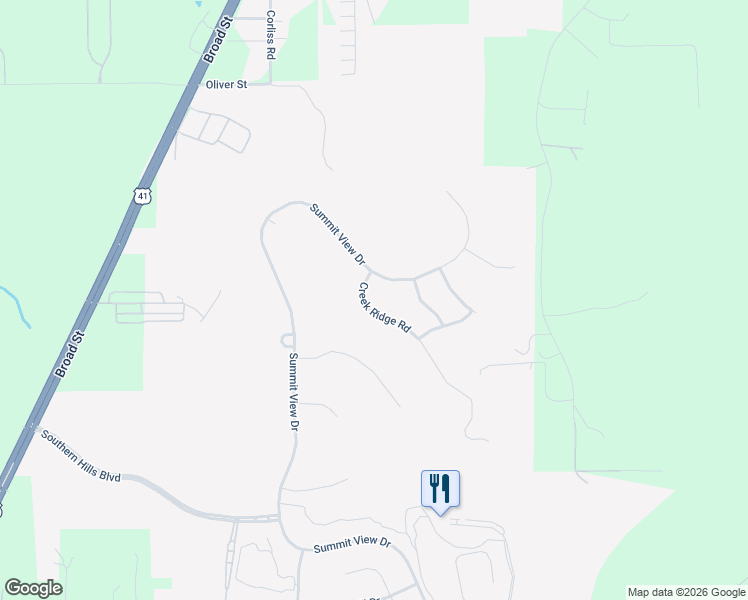 map of restaurants, bars, coffee shops, grocery stores, and more near 5963 Creek Ridge Road in Brooksville