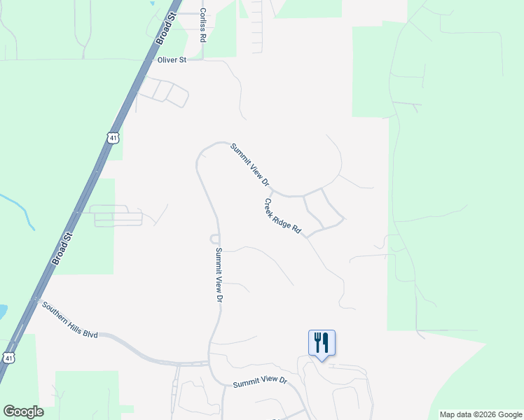 map of restaurants, bars, coffee shops, grocery stores, and more near 5963 Creek Ridge Road in Brooksville