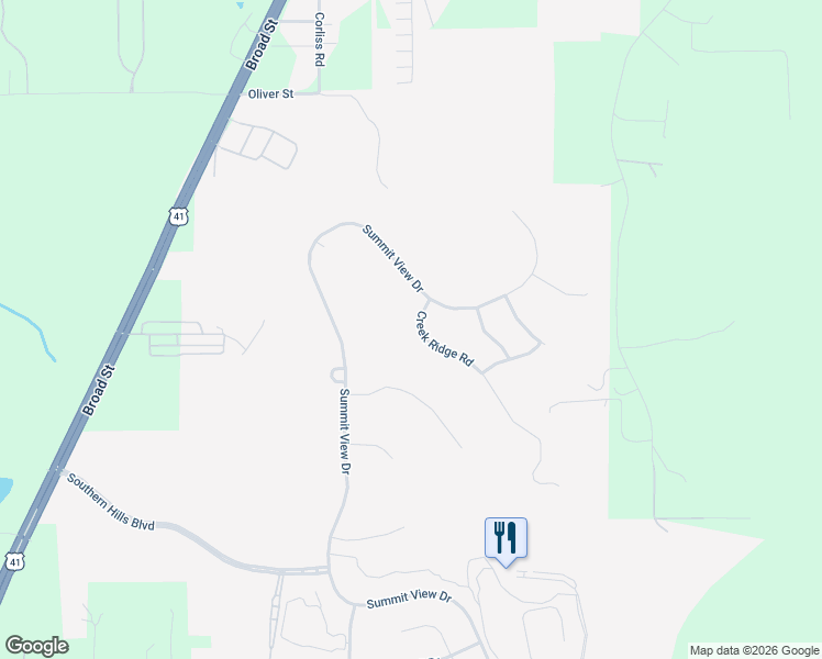 map of restaurants, bars, coffee shops, grocery stores, and more near 5963 Creek Ridge Road in Brooksville