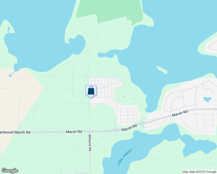 map of restaurants, bars, coffee shops, grocery stores, and more near 1751 Williams Road in Winter Garden