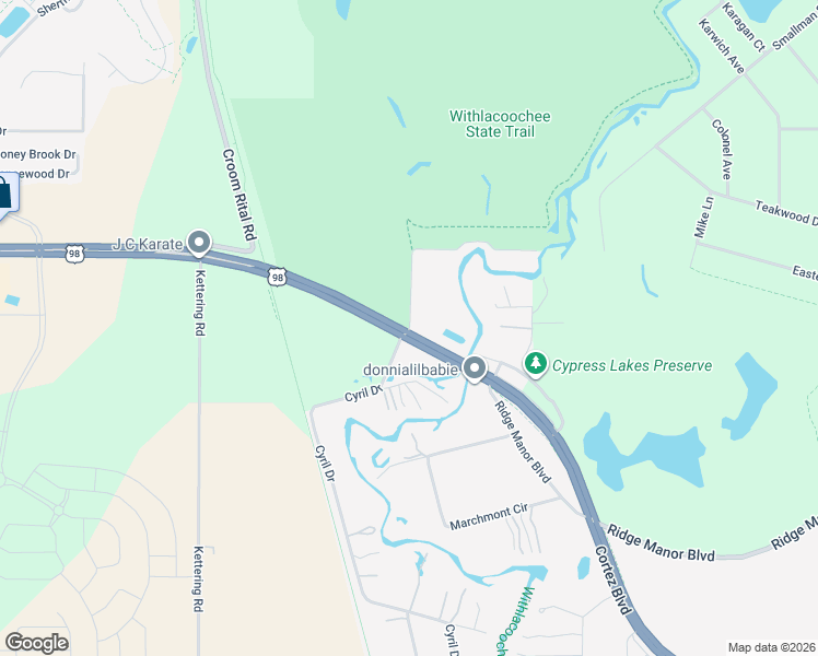 map of restaurants, bars, coffee shops, grocery stores, and more near in Ridge Manor