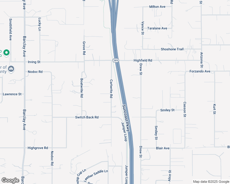 map of restaurants, bars, coffee shops, grocery stores, and more near 6238 Cartwrite Road in Brooksville