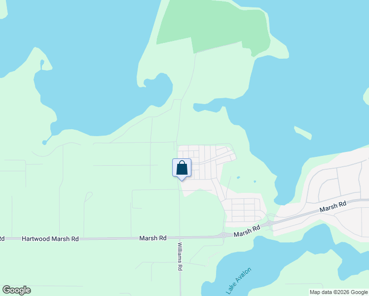 map of restaurants, bars, coffee shops, grocery stores, and more near 1751 Williams Road in Winter Garden