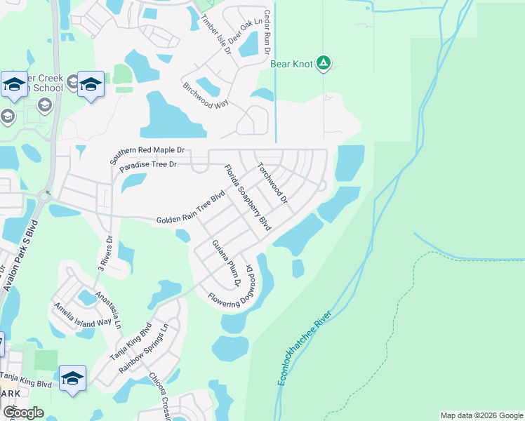 map of restaurants, bars, coffee shops, grocery stores, and more near 2223 Black Mangrove Drive in Orlando