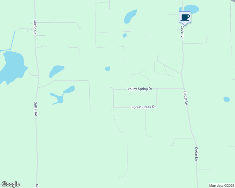 map of restaurants, bars, coffee shops, grocery stores, and more near 6003 Forest Creek Drive in Brooksville