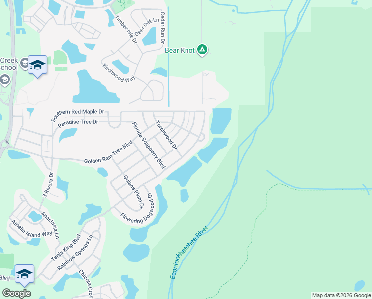 map of restaurants, bars, coffee shops, grocery stores, and more near 14744 Sweet Acacia Drive in Orlando