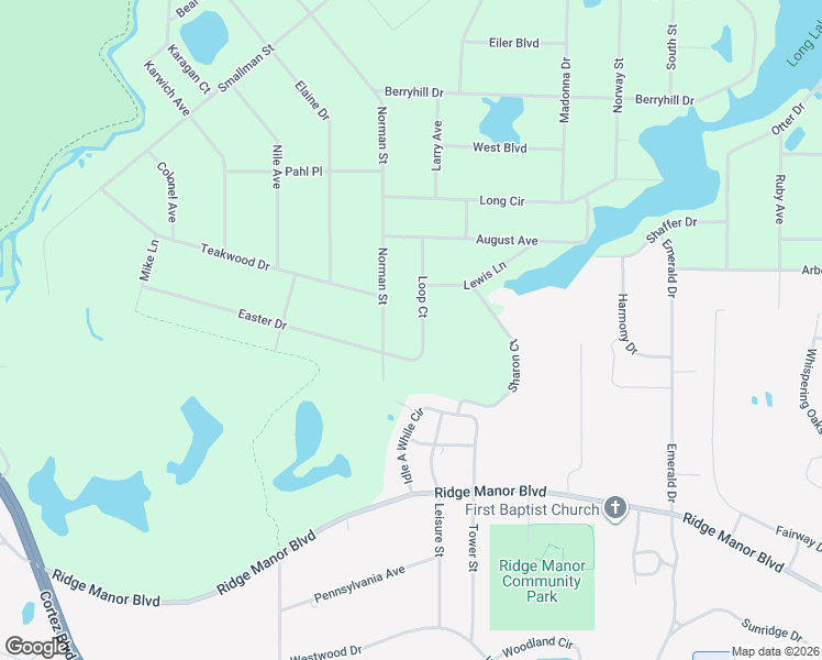 map of restaurants, bars, coffee shops, grocery stores, and more near 33487 Loop Court in Webster