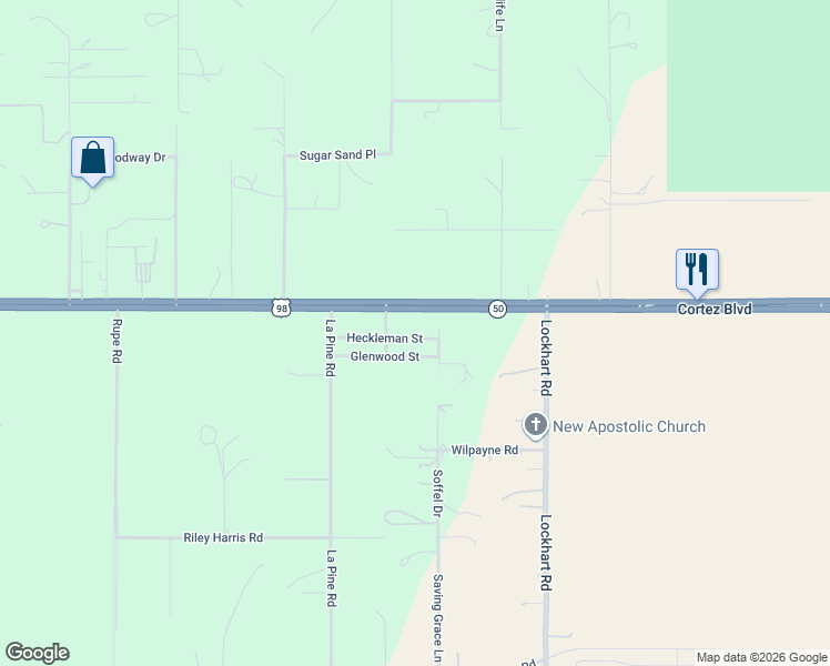 map of restaurants, bars, coffee shops, grocery stores, and more near 29233 Heckleman Street in Brooksville