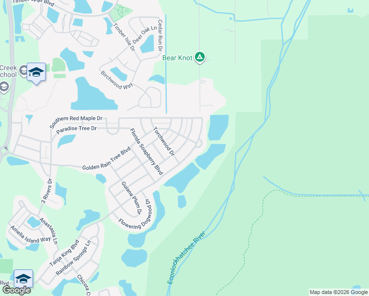 map of restaurants, bars, coffee shops, grocery stores, and more near 14744 Sweet Acacia Drive in Orlando