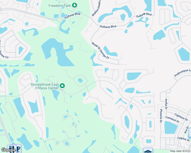map of restaurants, bars, coffee shops, grocery stores, and more near 2078 Kensington Run Drive in Orlando
