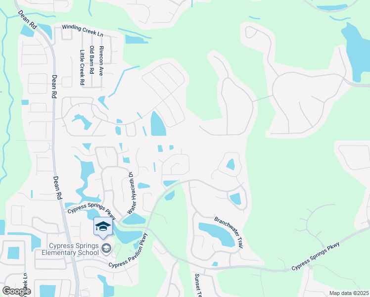 map of restaurants, bars, coffee shops, grocery stores, and more near 1613 Pepper Grass Court in Orlando