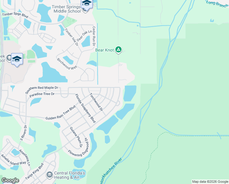 map of restaurants, bars, coffee shops, grocery stores, and more near 14852 Sweet Acacia Drive in Orlando