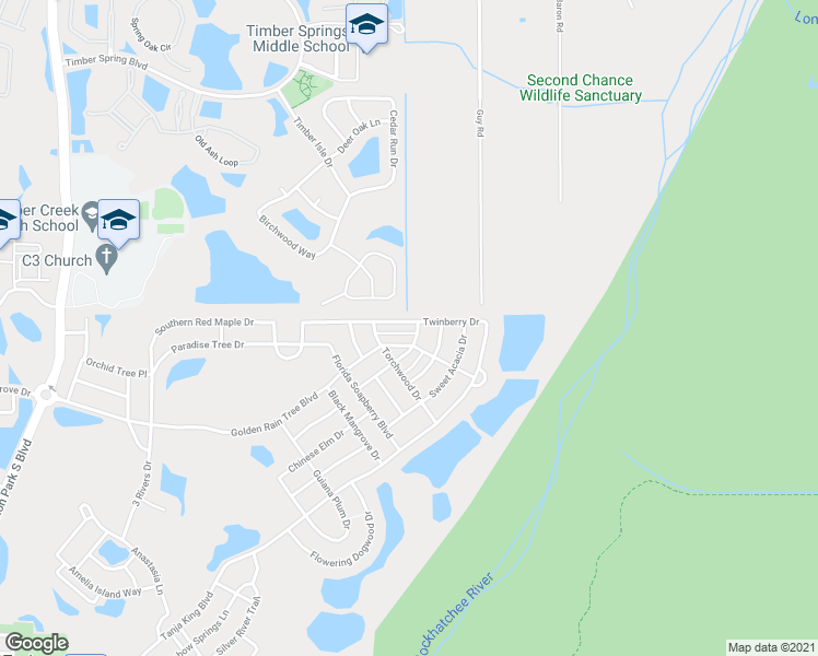 map of restaurants, bars, coffee shops, grocery stores, and more near 14758 Sapodilla Drive in Orlando