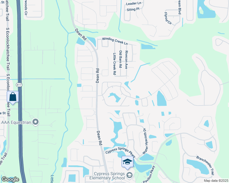 map of restaurants, bars, coffee shops, grocery stores, and more near 1352 Stearman Court in Orlando