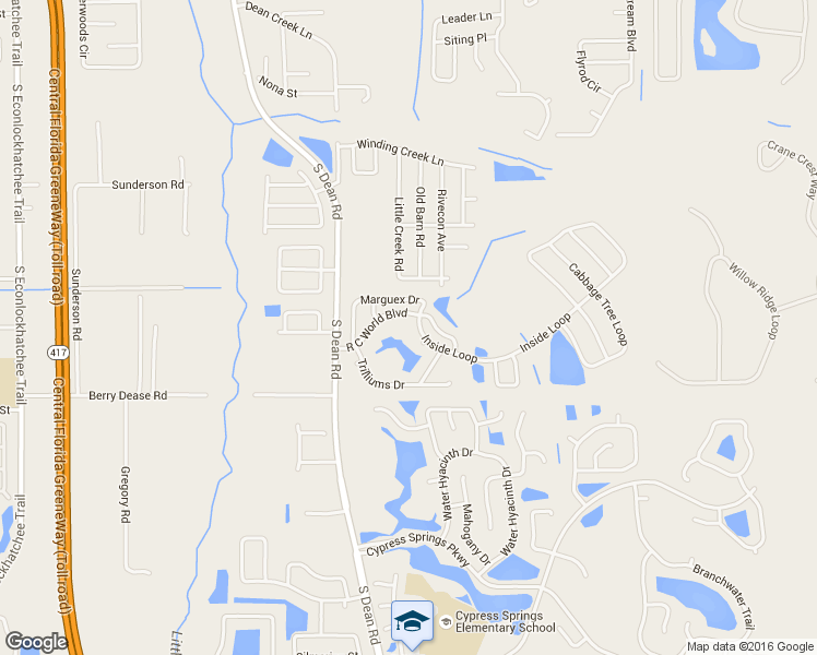 map of restaurants, bars, coffee shops, grocery stores, and more near 1352 Stearman Court in Orlando