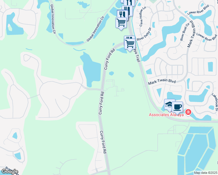 map of restaurants, bars, coffee shops, grocery stores, and more near Heritage Estates Avenue in Orlando