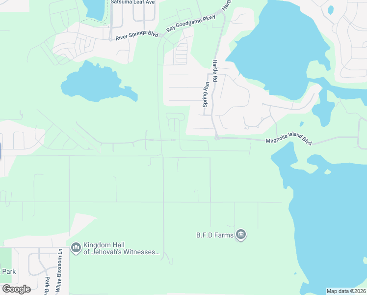 map of restaurants, bars, coffee shops, grocery stores, and more near 16110 Denham Court in Clermont