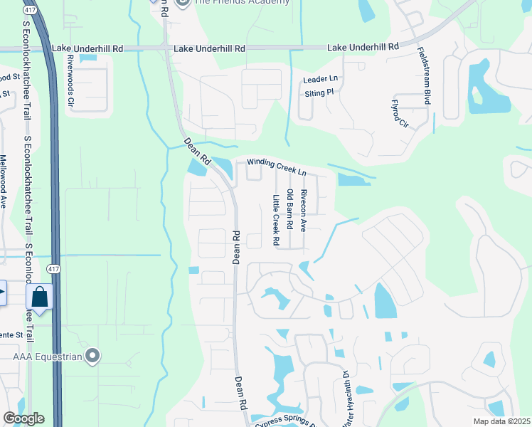 map of restaurants, bars, coffee shops, grocery stores, and more near 1061 Castlevecchio Loop in Alafaya