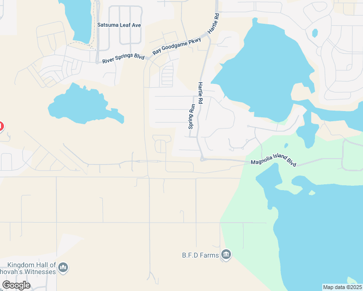map of restaurants, bars, coffee shops, grocery stores, and more near 16220 Misty Bay Court in Clermont