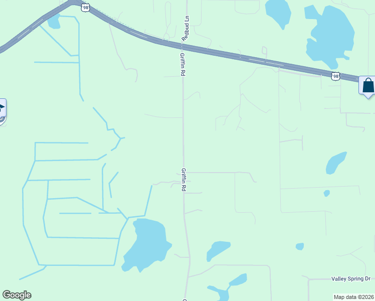 map of restaurants, bars, coffee shops, grocery stores, and more near 7116 Griffin Road in Brooksville
