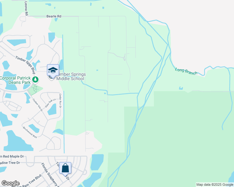 map of restaurants, bars, coffee shops, grocery stores, and more near 817 Baron Road in Orlando