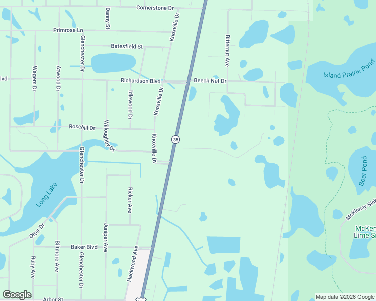 map of restaurants, bars, coffee shops, grocery stores, and more near 7208 Treiman Boulevard in Webster
