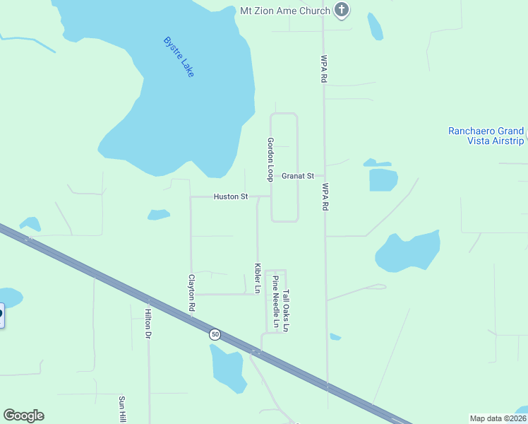 map of restaurants, bars, coffee shops, grocery stores, and more near 7690 Gordon Loop in Brooksville