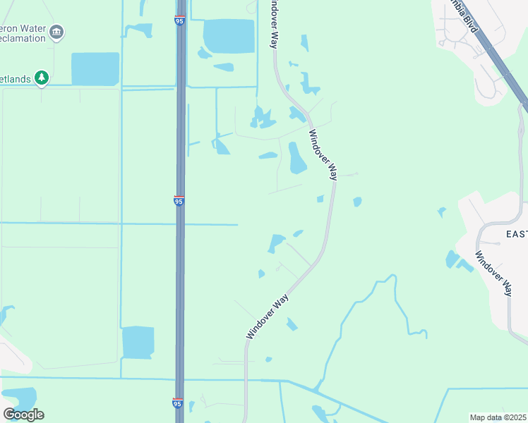 map of restaurants, bars, coffee shops, grocery stores, and more near 3481 Owls Wood Way in Titusville