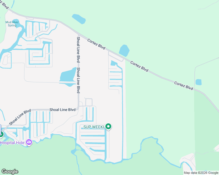 map of restaurants, bars, coffee shops, grocery stores, and more near 6431 Bass Road in Spring Hill