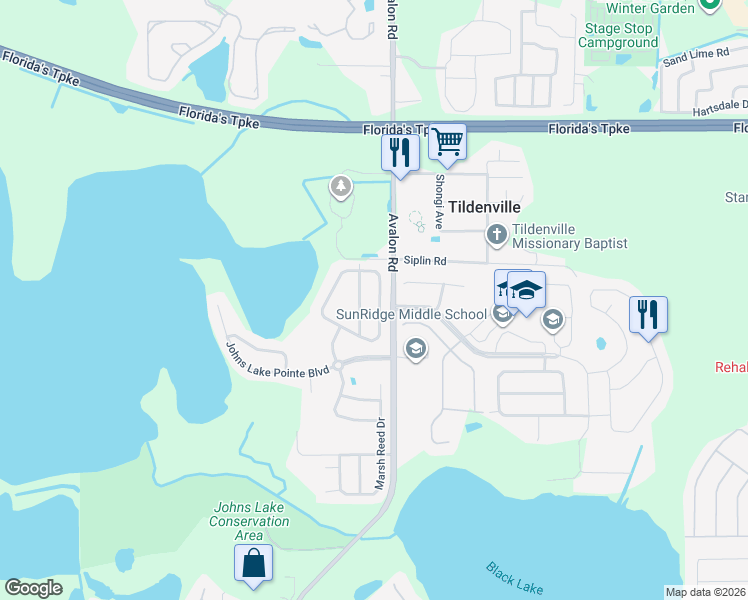 map of restaurants, bars, coffee shops, grocery stores, and more near 313 Morning View Drive in Oakland
