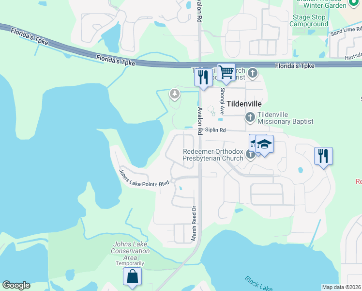 map of restaurants, bars, coffee shops, grocery stores, and more near 313 Morning View Drive in Oakland