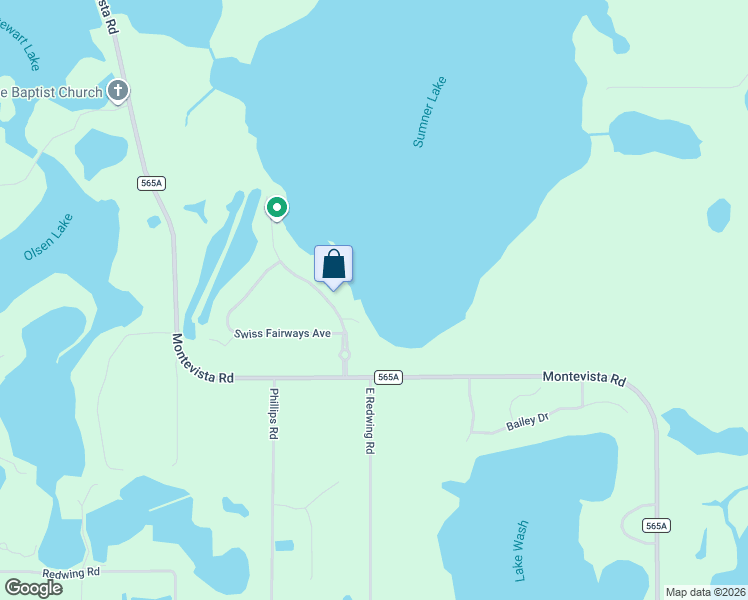 map of restaurants, bars, coffee shops, grocery stores, and more near 13206-13226 Skiing Paradise Boulevard in Clermont