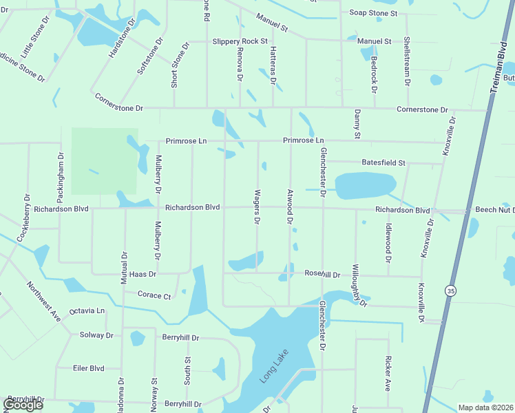 map of restaurants, bars, coffee shops, grocery stores, and more near Wagers Drive in Hernando County