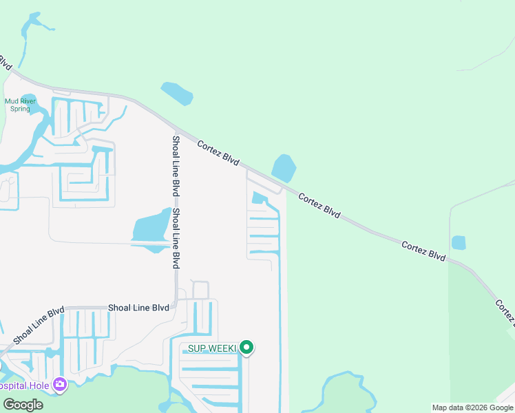 map of restaurants, bars, coffee shops, grocery stores, and more near 6416 Finance Avenue in Spring Hill