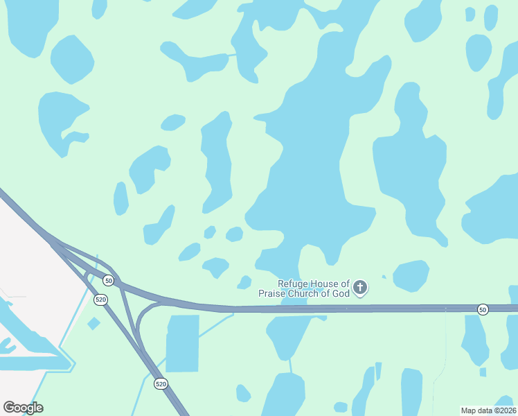 map of restaurants, bars, coffee shops, grocery stores, and more near East Colonial Drive in Christmas