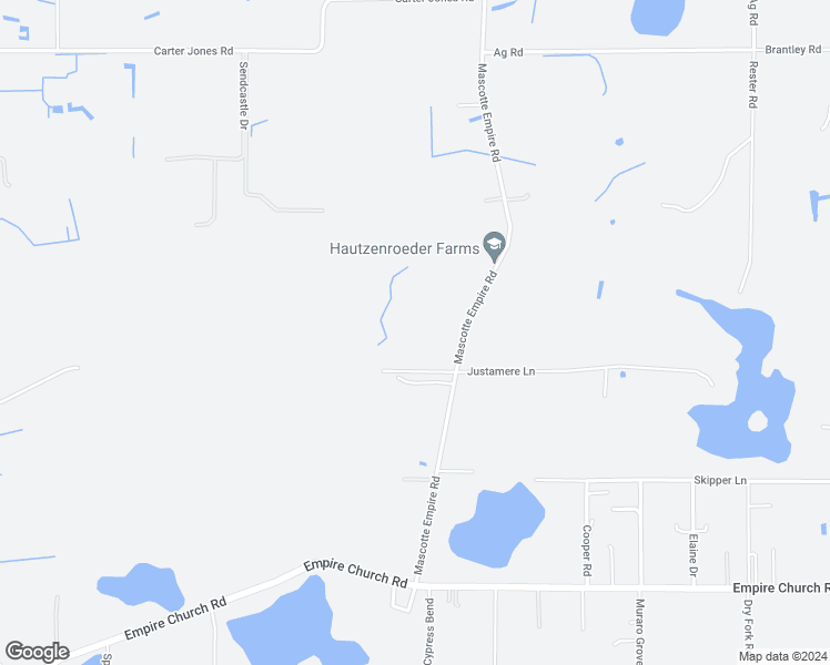 map of restaurants, bars, coffee shops, grocery stores, and more near 13225 Mascotte Empire Road in Groveland