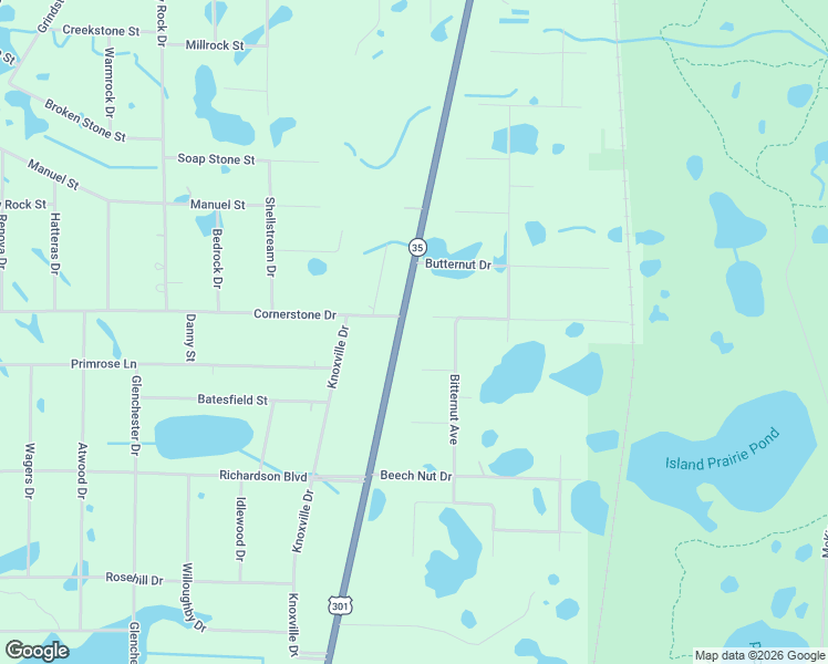 map of restaurants, bars, coffee shops, grocery stores, and more near 8086 Treiman Boulevard in Webster