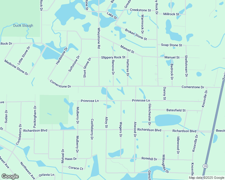 map of restaurants, bars, coffee shops, grocery stores, and more near 34294 Cornerstone Drive in Webster