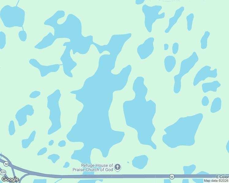 map of restaurants, bars, coffee shops, grocery stores, and more near East Colonial Drive in Christmas