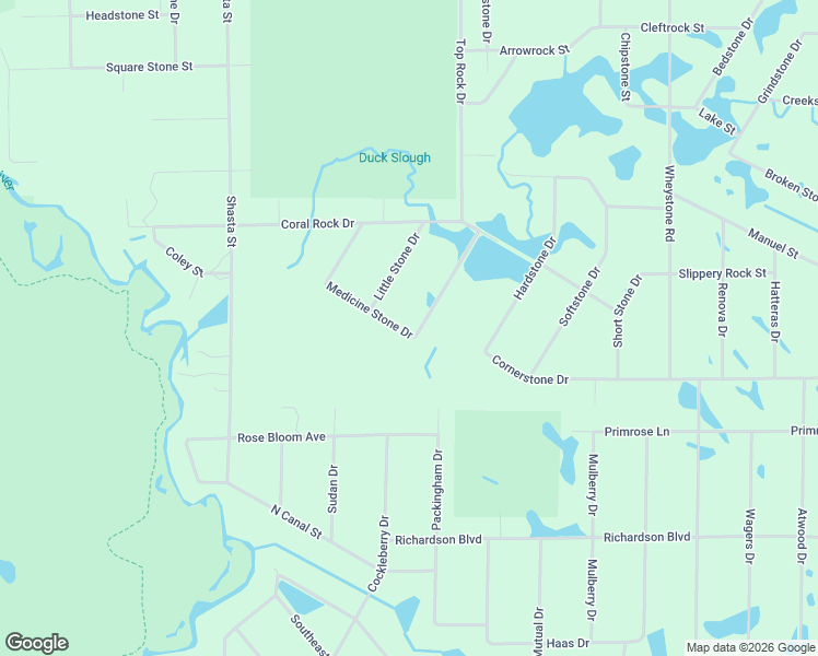 map of restaurants, bars, coffee shops, grocery stores, and more near 8599 Rolling Stone in Webster