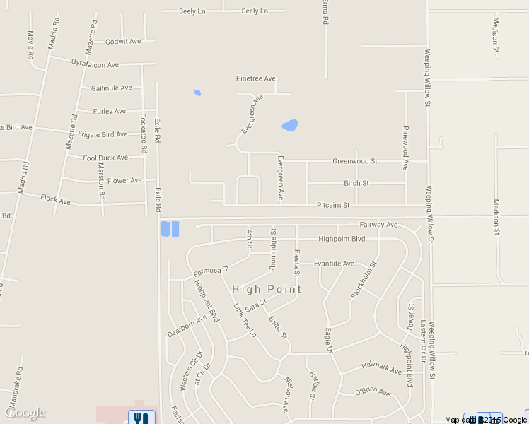 map of restaurants, bars, coffee shops, grocery stores, and more near 12086 Pitcairn Street in Brooksville