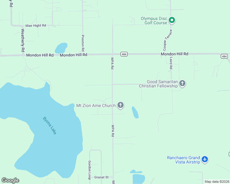 map of restaurants, bars, coffee shops, grocery stores, and more near 25400-25408 Oneal Road in Brooksville
