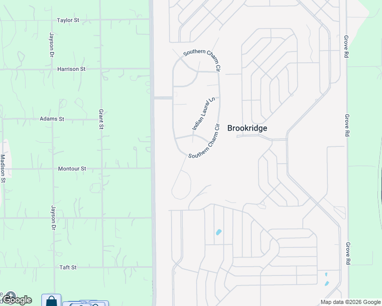 map of restaurants, bars, coffee shops, grocery stores, and more near 9406 Southern Charm Circle in Brooksville