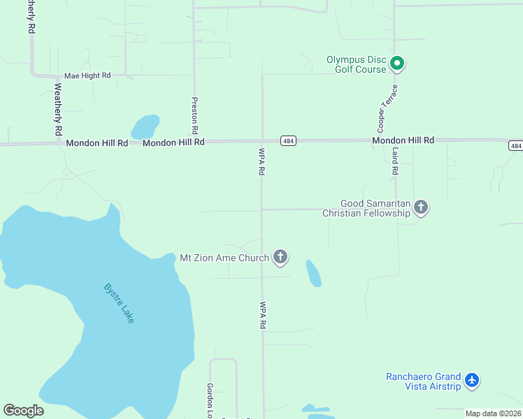 map of restaurants, bars, coffee shops, grocery stores, and more near 25400 Oneal Road in Brooksville