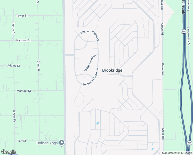 map of restaurants, bars, coffee shops, grocery stores, and more near 9259 Southern Charm Circle in Brooksville