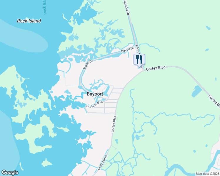 map of restaurants, bars, coffee shops, grocery stores, and more near 8591 Driftwood Drive in Spring Hill